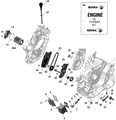 ROTAX - ENGINE LUBRICATION - 2025 CAN AM OUTLANDER 500 4X4 DPS - WILDLAND CAMO