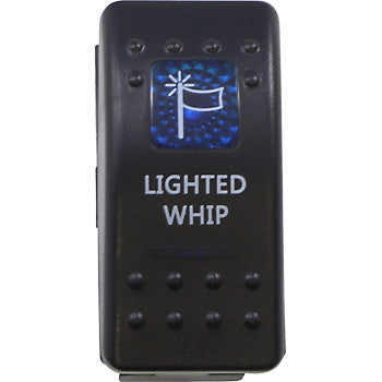 Rocker Switch Lighted Whip by Moose Offroad