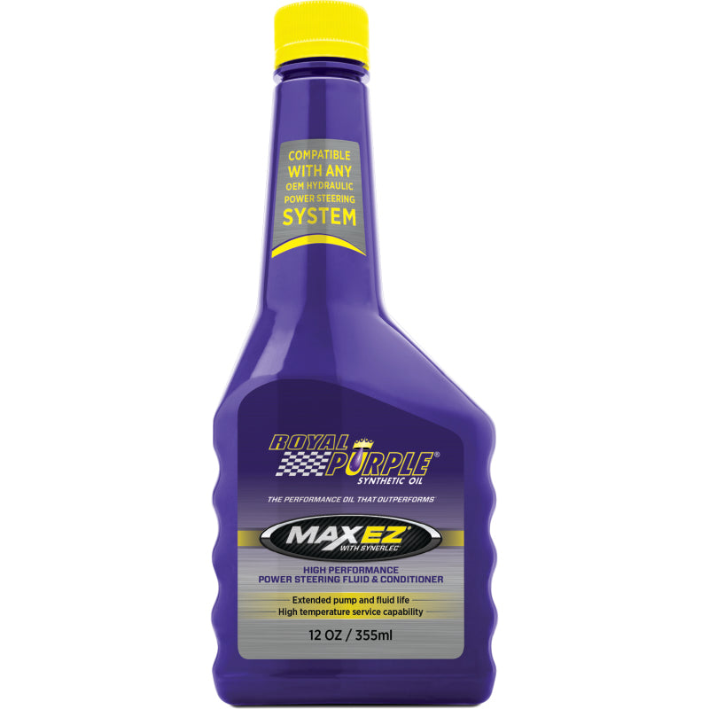 Royal Purple Max EZ Power Steering Fluid - 12 oz for Smooth Steering Performance
