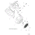 ENGINE: FAN COVER AND SHROUD COMP - 2019 POLARIS ACE 150 EFI INDY