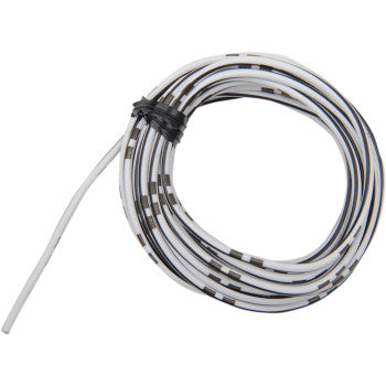 13' Wire Spool 14 A 12 V White / Black by Shindy