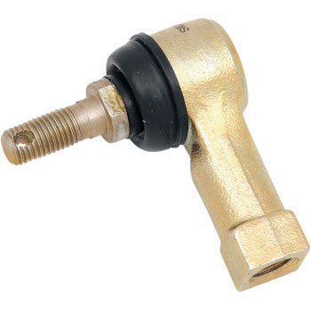 The Tie Rod End Left Inner by Epi features a metal ball joint with threaded stud, hexagonal base, and black rubber seal, offering OEM quality and direct replacement fit for mechanical or automotive use.