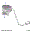 STEERING: CONTROLS THROTTLE ASM. - 2021 POLARIS SCRAMBLER XP 1000 S 55"