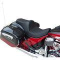 Indian Predator III Seat - Forward Positioning - Double Diamond - Black Stitching by Drag Specialties