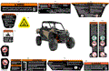 BODY - WARNING DECALS - 2023 CAN AM COMMANDER 1000R EFI XT P