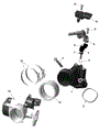 ROTAX - AIR INTAKE MANIFOLD AND THROTTLE BODY - 2025 CAN AM OUTLANDER MAX 500 4X4 DPS - LEGION RED