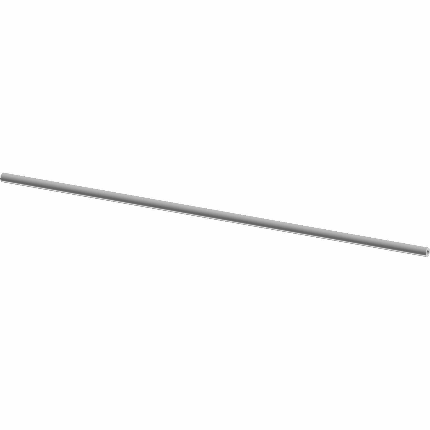 Black flexible fuel hose tubing with smooth surface, 5/16 inch diameter, cut to length.