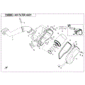 AIR FILTER ASSY. - 2020 CFMOTO ZFORCE 800 Trail