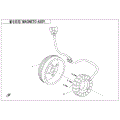 MAGNETO ASSY. (600W/5000RPM) - 2020 CFMOTO CFORCE 600 TOURING