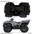 BODY: DECALS STANDARD - 2025 POLARIS SPORTSMAN 570 EPS EBS RC LE