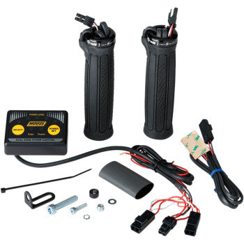 ATV Clamp On Dual Zone Heated Grip Kit s Thumb Warmer by Moose Offroad