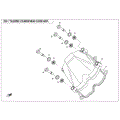 CYLINDER HEAD COVER ASSY - 2020 CFMOTO CFORCE 600 TOURING