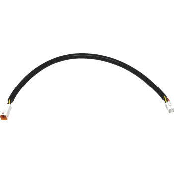 The Harness Extension - Speedometer by Namz is a black cable for the Chief, with orange and white connectors, shown on a white background.