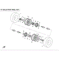 FRONT WHEEL ASSY - 2017 CFMOTO CFORCE 500 HO