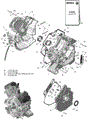 ROTAX - CRANKCASE - V1 - 2022 CAN AM OUTLANDER MAX 650 EFI XT