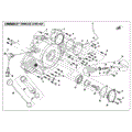 LEFT CRANKCASE COVER ASSY. - 2019 CFMOTO UFORCE 1000