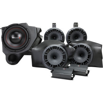 Audio Package Stage 5 Polaris RZR with Ride Command® by Mb Quart