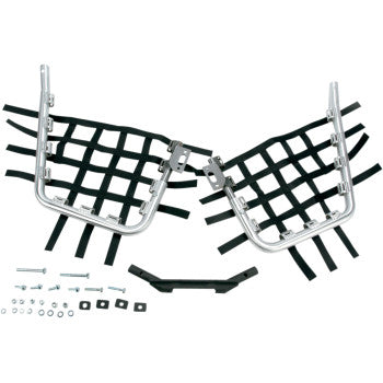 Honda TRX Nerf Bars Natural Black by DG Performance