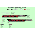 DECAL KIT (NEBULA BLACK) - 2023 CFMOTO UFORCE 1000 XL