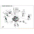CYLINDER HEAD NO.1 ASSY - 2025 CFMOTO UFORCE 800 XL