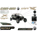BODY - DECALS - 2026 CAN AM MAVERICK MAX TURBO RR X MR - LOFT GREEN SATIN - 72" WIDTH