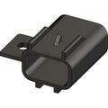 Actuator Wire Harness Plug Cover Replacement Black by Kfi Products