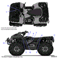 BODY: DECALS GRAPHIC - 2024 POLARIS SPORTSMAN XP 1000 HIGH LIFTER