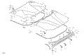 BODY - ROOF - 2024 CAN AM COMMANDER MAX 1000R EFI XT - TIMELESS BLACK METALLIC - 64" WIDTH