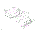 BODY - ROOF - 2024 CAN AM COMMANDER MAX 700 EFI XT - FIERY RED METALLIC - 60" WIDTH CALI