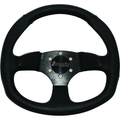 Steering Wheels - D Shaped - Vinyl - Black - 0in offset by DragonFire Racing