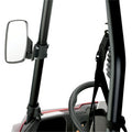 Side View Mirror Rectangle Black 1.75" by Moose Offroad