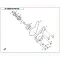 WATER PUMP ASSY. - 2022 CFMOTO ZFORCE 500