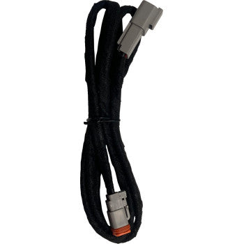 5-foot black wire harness extension cable with gray DT connectors on each end.