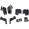 Side View Mirror Mount Roll Cage Black Kit by Atv-Tek