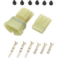 Multi Conductor Electrical Connectors Three Pin Water Resistant by Shindy