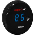 I Gear Thermometer Blue Digits by Koso North America