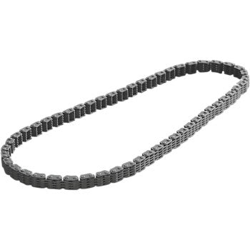 The Wiseco Cam Chain 82RH2010 x 128 Links is shown in an oval shape on a white background, designed to meet OEM specs for maximum strength and durability.