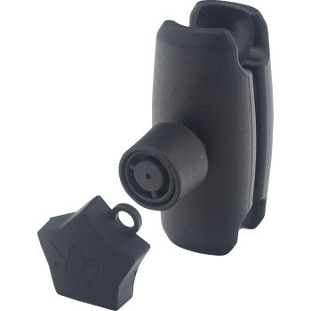 The RidePower Ball Mount Security Aluminum 2 1/4" RidePower Mount is a durable aluminum phone mount, ideal for securely holding your device in powered sports vehicles.