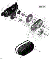 TRANSMISSION _19R1503 - 2015 CAN AM OUTLANDER 500 EFI