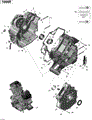 CRANKCASE _01R1512 - 2015 CAN AM MAVERICK MAX 1000 / X DS DPS