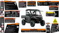 BODY - WARNING DECALS - 2024 CAN AM DEFENDER HD10 LTD CAB - ASPHALT GREY - 67" WIDTH CALI