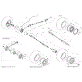 DRIVE SYSTEM REAR _13T1511 - 2015 CAN AM RENEGADE 500 EFI
