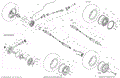 DRIVE SYSTEM REAR _13T1518 - 2015 CAN AM OUTLANDER MAX EFI LTD
