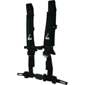 Harness H Style - 4 Point - EZ - Adjust - 2in Buckle - Black by DragonFire Racing