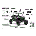 DECALS - 1000R - PACKAGE X RC - 2019 CAN AM MAVERICK SPORT 1000R X RC