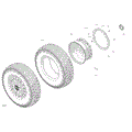 DRIVE - FRONT WHEELS - 2026 CAN AM MAVERICK R MAX X RS - DUSTY NAVY SATIN - 77" WIDTH