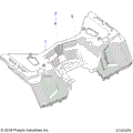 BODY: REAR CAB - 2020 POLARIS SPORTSMAN 850 48" TRAIL