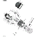 CYLINDER HEAD FRONT - 1000R - 2019 CAN AM COMMANDER MAX 1000R EFI