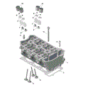 ROTAX - CYLINDER HEAD - 2025 CAN AM MAVERICK MAX TURBO RS 72 INCH - SCANDI BLUE - 72" WIDTH CALI