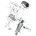 ROTAX - CYLINDER HEAD REAR - 2022 CAN AM MAVERICK SPORT